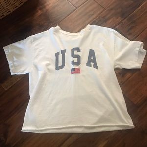 U.S.A. brandy melville tee 💓